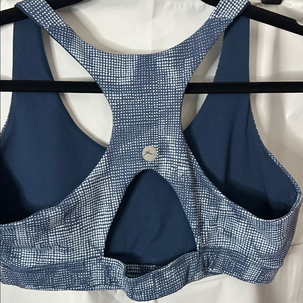 Gottex Navy and White Sports Bra - Picture 3 of 3